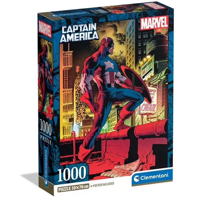Marvel: Amerika kapitány 1000 db-os puzzle – Clementoni