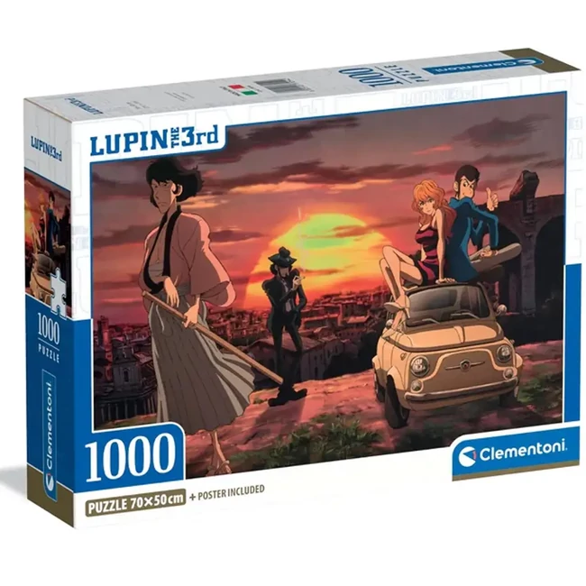 Lupin the 3rd – Olasz meló 1000 db-os puzzle – Clementoni