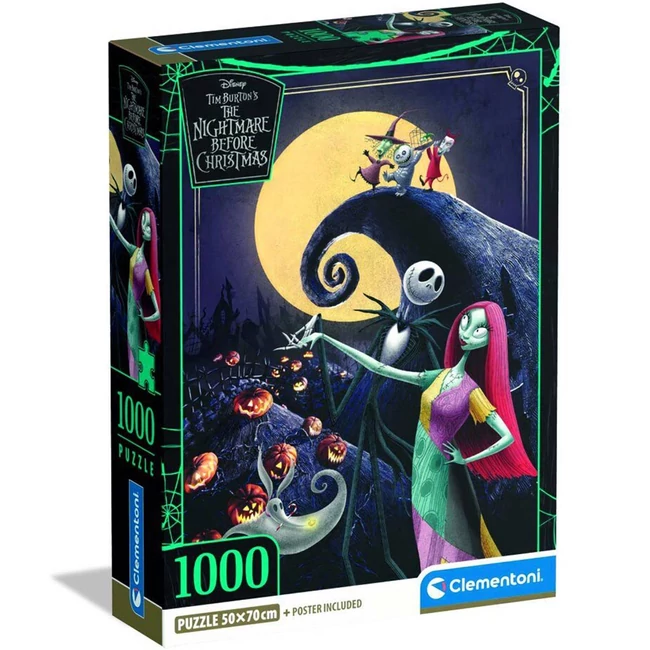 Rémálom Karácsony előtt 1000 darabos puzzle – Clementoni