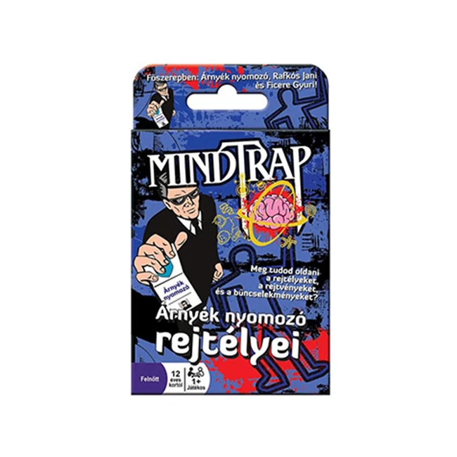 Mindtrap Árnyék nyomozó rejtélyei kártyajáték