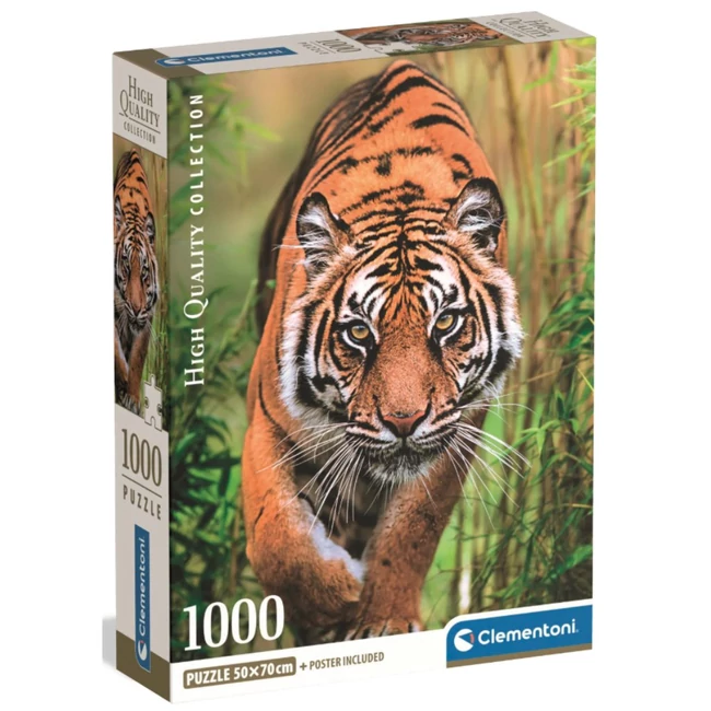 HQC Támadó tigris puzzle 1000 db-os – Clementoni