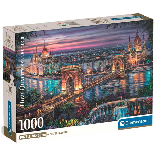HQC A Duna fényei puzzle 1000 db-os – Clementoni