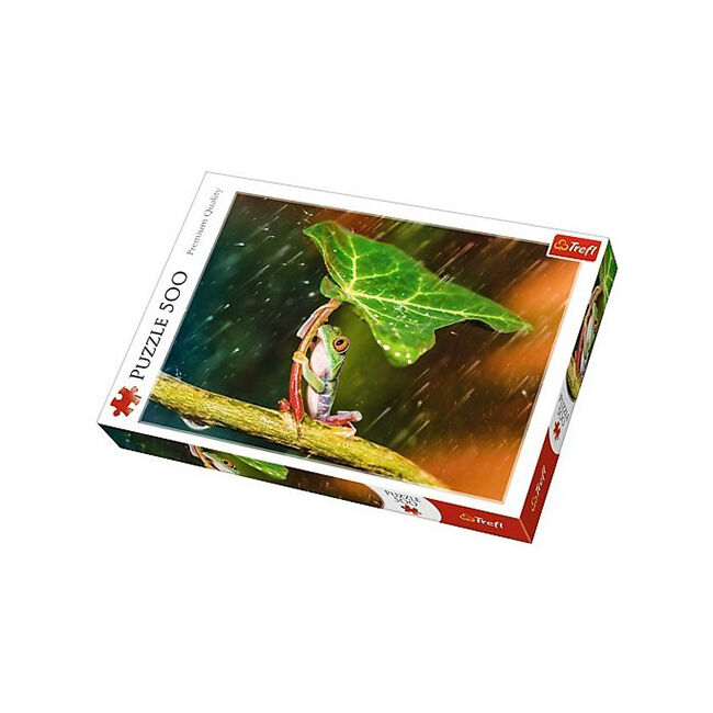 Zöld esernyő 500 db-os puzzle – Trefl