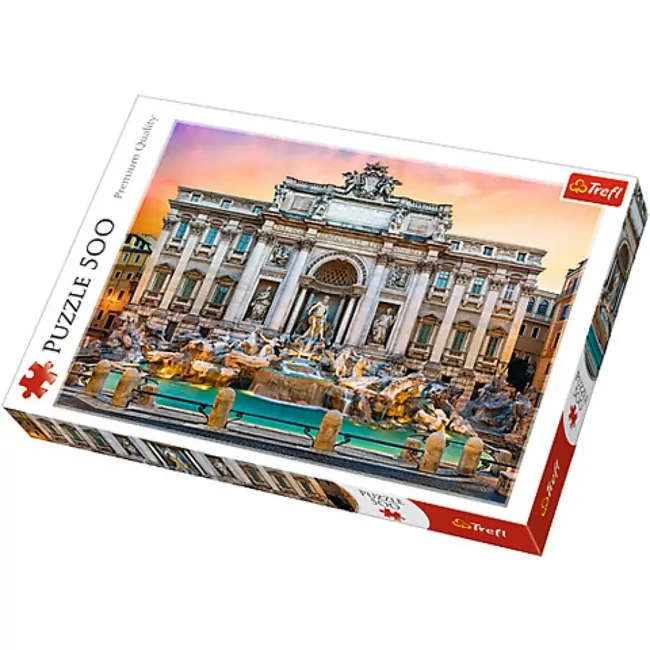 Trevi-kút, Róma 500 db-os puzzle – Trefl