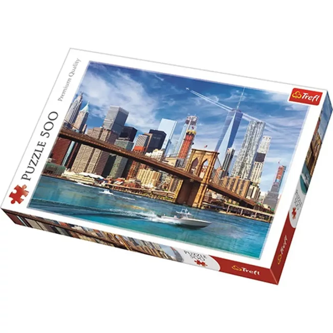 New York-i látkép 500 db-os puzzle – Trefl