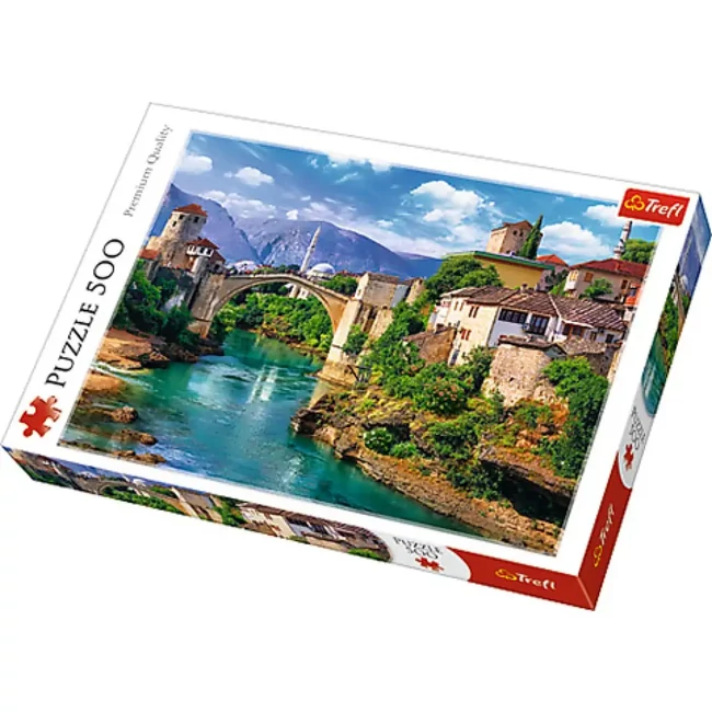 Öreg-híd Mostarban 500 db-os puzzle – Trefl
