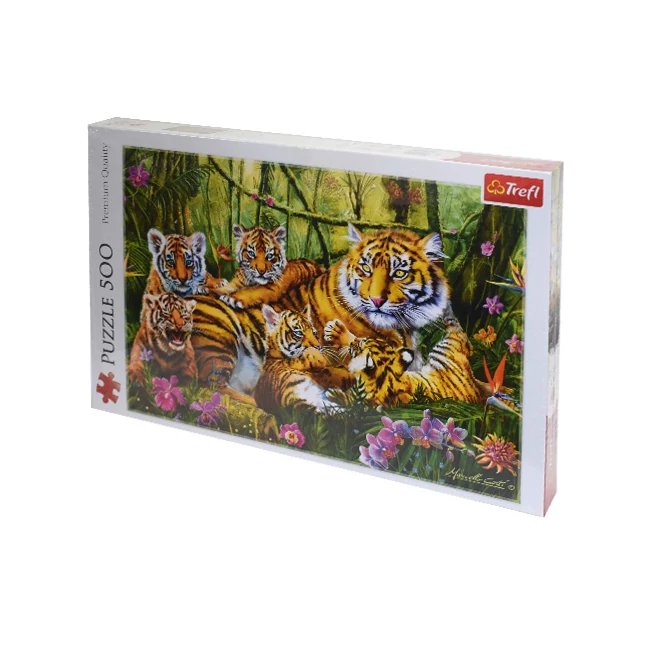 Tigris család 500 db-os puzzle – Trefl