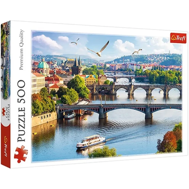 Prága, Csehország 500 db-os puzzle – Trefl