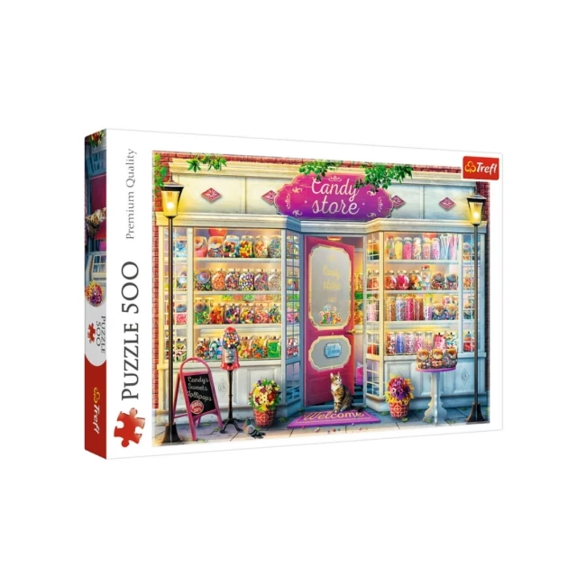 Édességbolt 500 db-os puzzle – Trefl