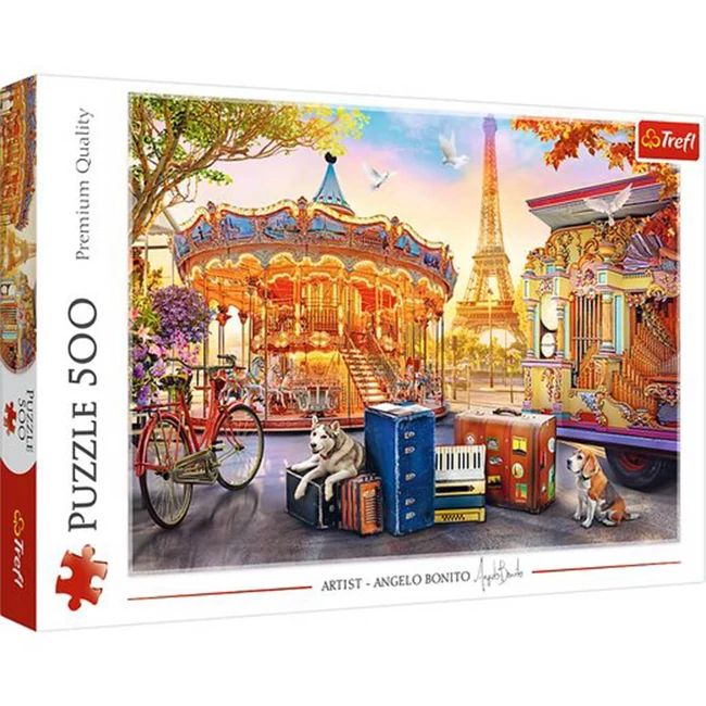 Kirándulás Párizsban 500 db-os puzzle – Trefl