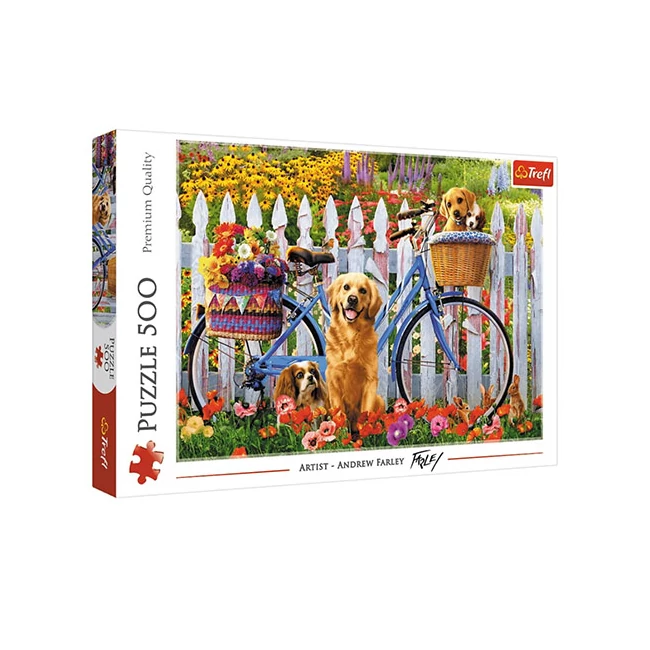 Kutyusok kalandja 500 db-os puzzle – Trefl