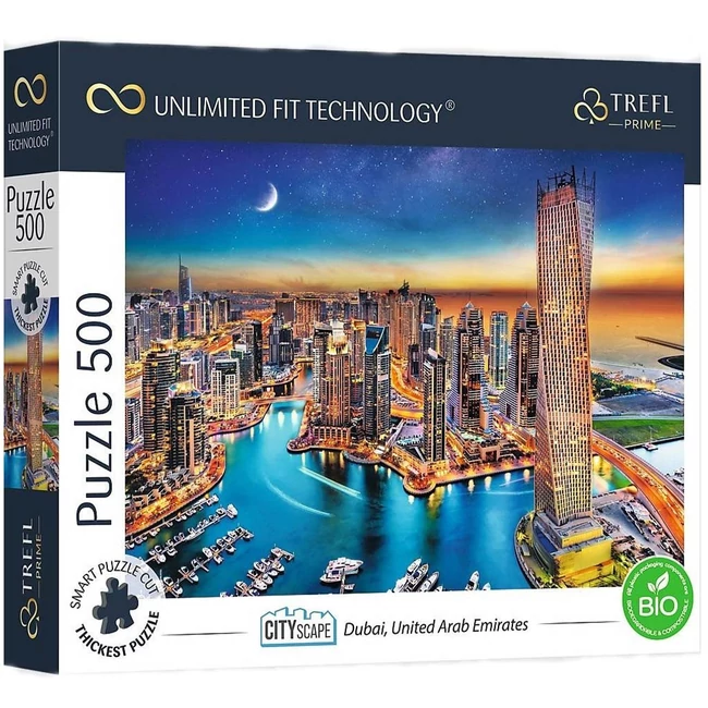Dubai, Egyesült Arab Emírségek 500 db-os UFT puzzle – Trefl