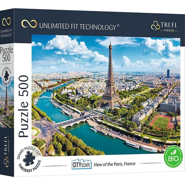 Párizs központja a magasból 500 db-os UFT puzzle – Trefl