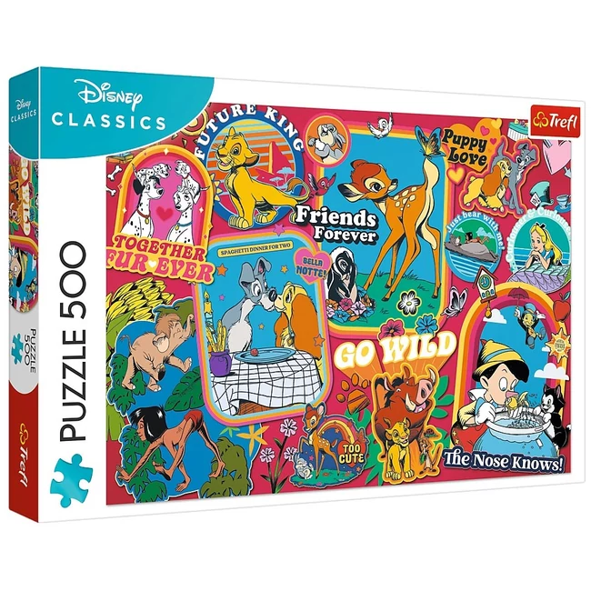 Disney Klasszikusok 500 db-os puzzle – Trefl
