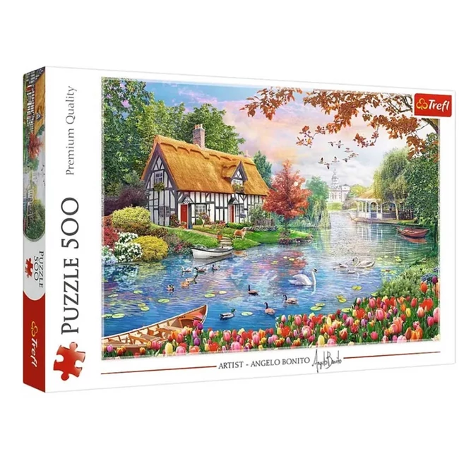 Csendes mennyország 500 db-os puzzle – Trefl