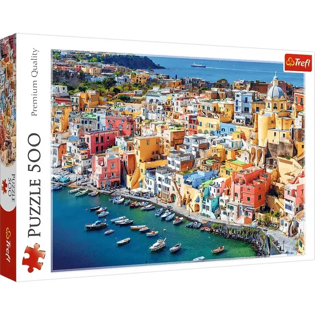 Procida, Campania, Olaszország 500 db-os puzzle – Trefl