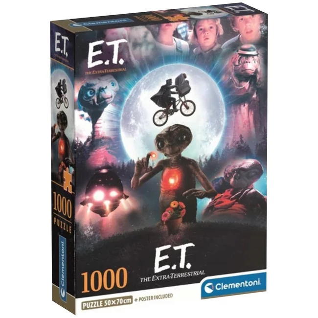 Kultfilmek: E.T. puzzle 1000 db-os – Clementoni