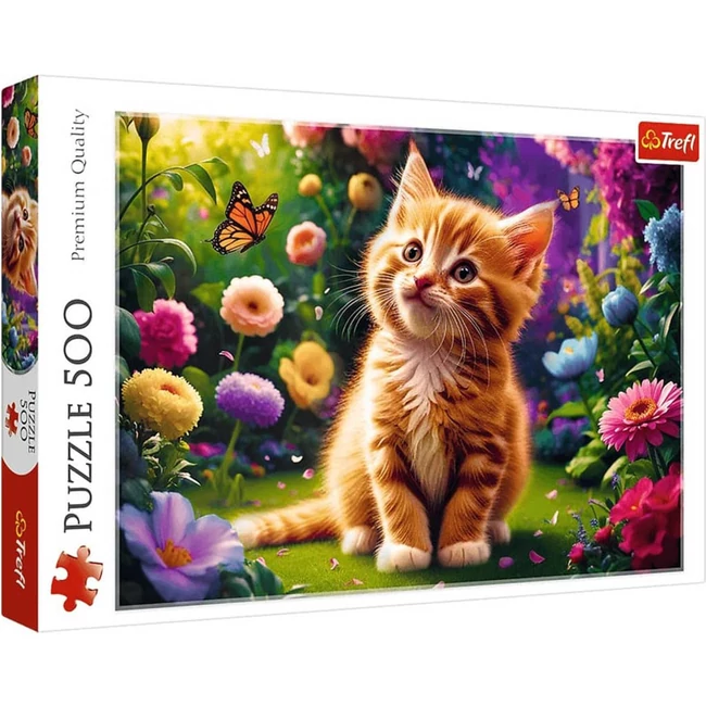 Aranyos cica 500 db-os puzzle – Trefl