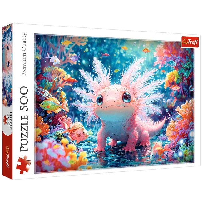 Mosolygós Axolotl 500db-os puzzle - Trefl
