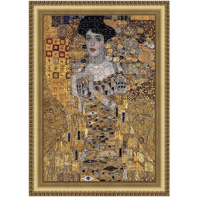 ArtFrame: Gustav Klimt – Adele Bloch-Bauer I. 500 db-os puzzle kerettel – Trefl