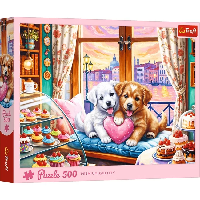 Kiskutya szerelem Premium Quality 500 db-os puzzle – Trefl