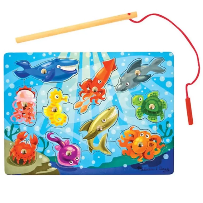 Mágneses horgászat fa készségfejlesztő – Melissa & Doug