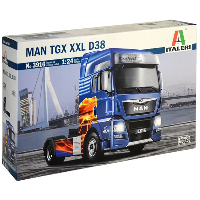 Italeri 1/24 MAN TGX XXL D38 kamion makett