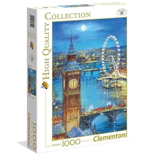 A Big Ben hópelyhei 1000 db-os puzzle – Clementoni
