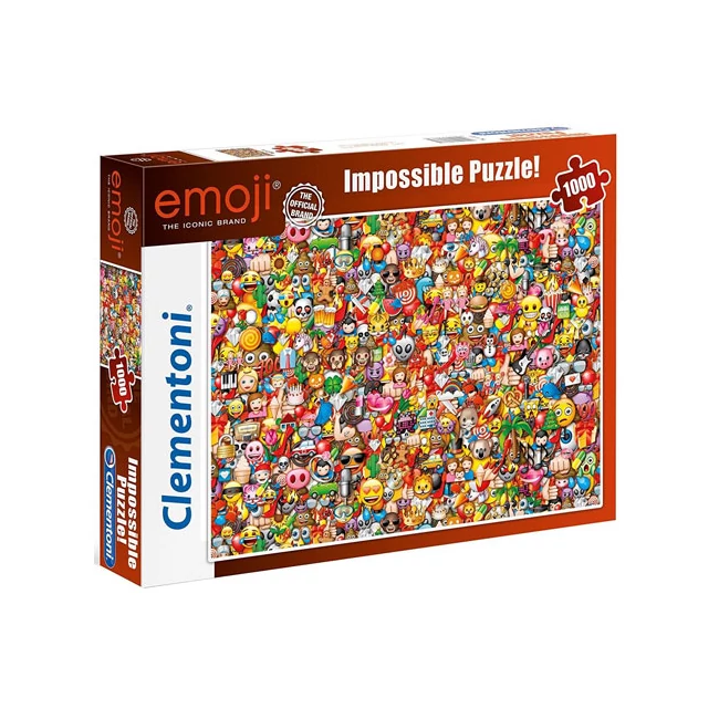 Emojik Impossible 1000 db-os puzzle – Clementoni