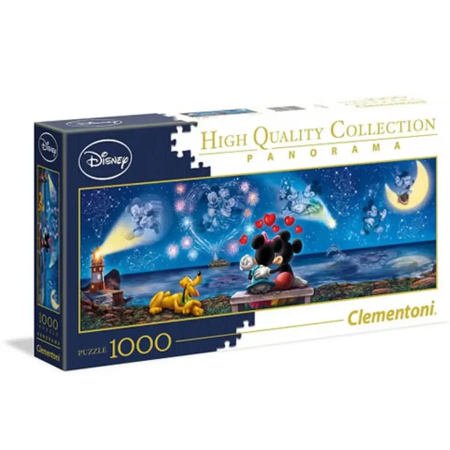 Mickey&Minnie egér panoráma 1000 db-os puzzle – Clementoni