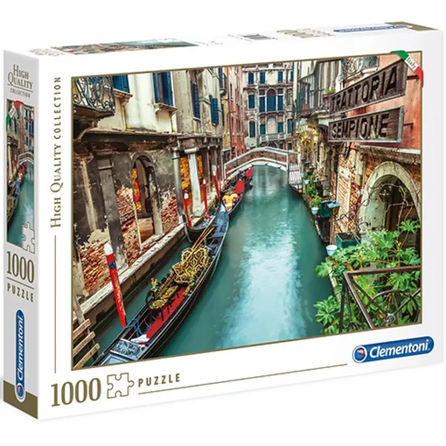 A velencei csatorna HQC 1000 db-os puzzle – Clementoni