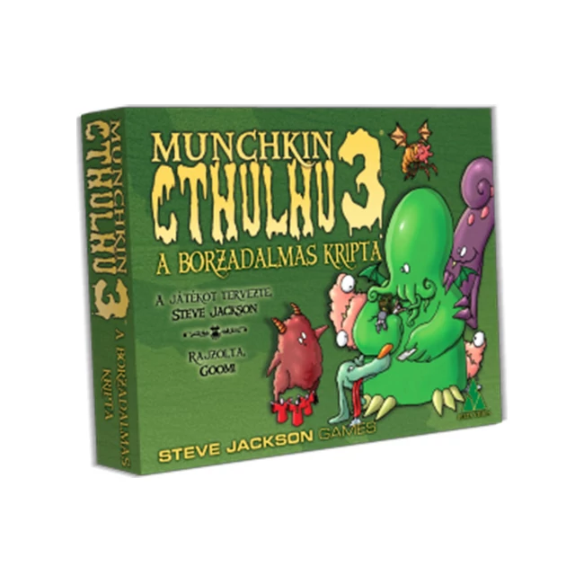 Munchkin Cthulhu 3 – A borzadalmas kripta társasjáték kiegészítő