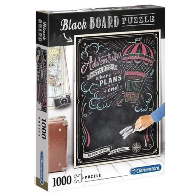 Blackboard Travel 1000 db-os puzzle – Clementoni