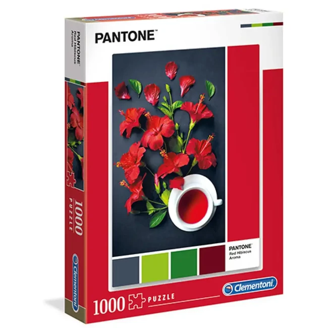Pantone Hibiszkusz tea puzzle 1000 db-os – Clementoni