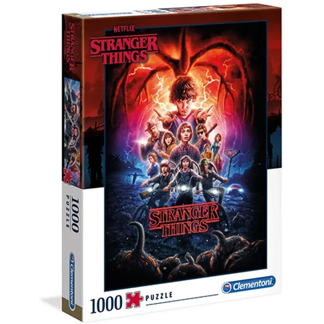 Stranger Things 2 puzzle 1000 db-os – Clementoni