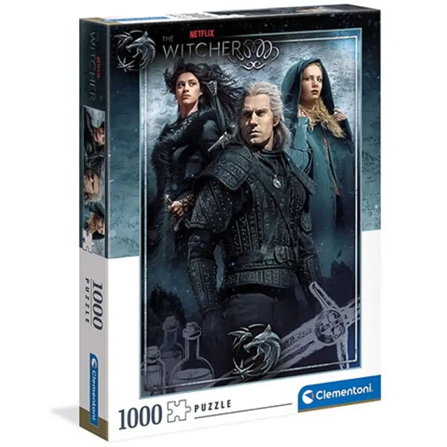 Witcher: Vaják 1000 db-os puzzle – Clementoni