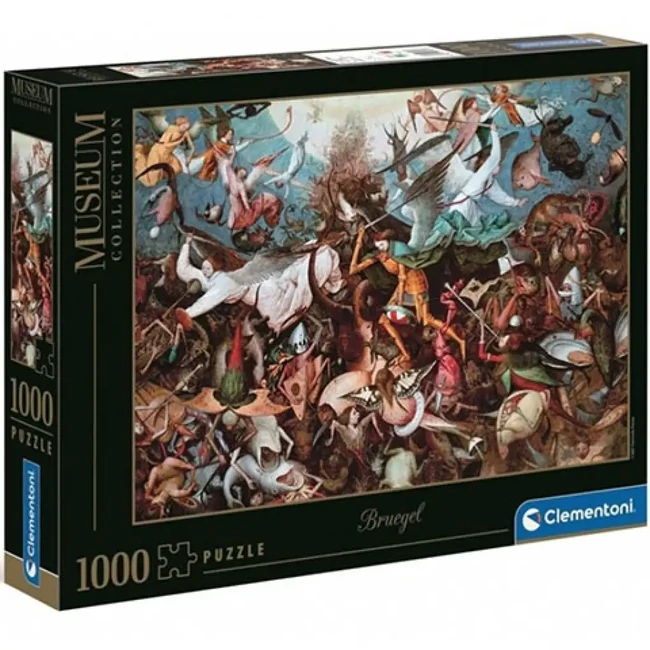 Bruegel: A lázadó angyalok bukása Múzeum HQC puzzle 1000 db-os – Clementoni