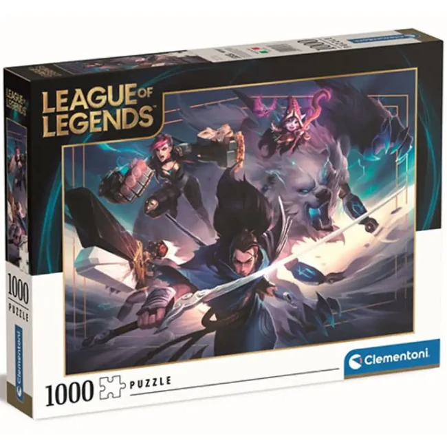 League of Legends: Yasumo csapata HQC puzzle 1000 db-os – Clementoni