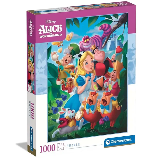 Disney: Alíz csodaországban 1000 db-os puzzle – Clementoni