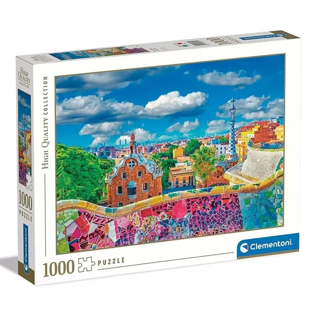 Barcelona – Güell park 1000 db-os puzzle – Clementoni
