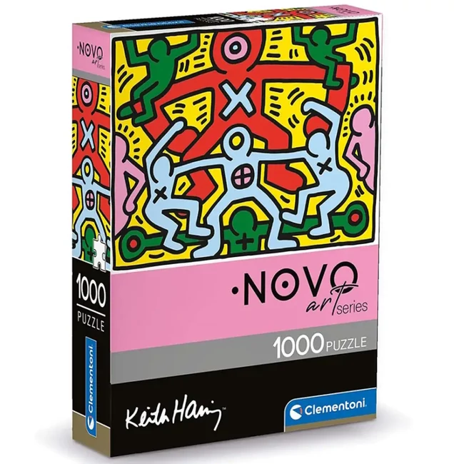 Novo Art: Keith Haring – Cím nélküli festmény 1000 db-os puzzle – Clementoni