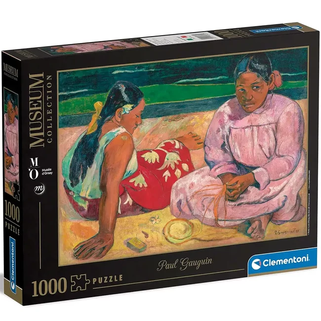 Museum Collection: Paul Gauguin Tahiti nők a tengreparton 1000 db-os puzzle – Clementoni