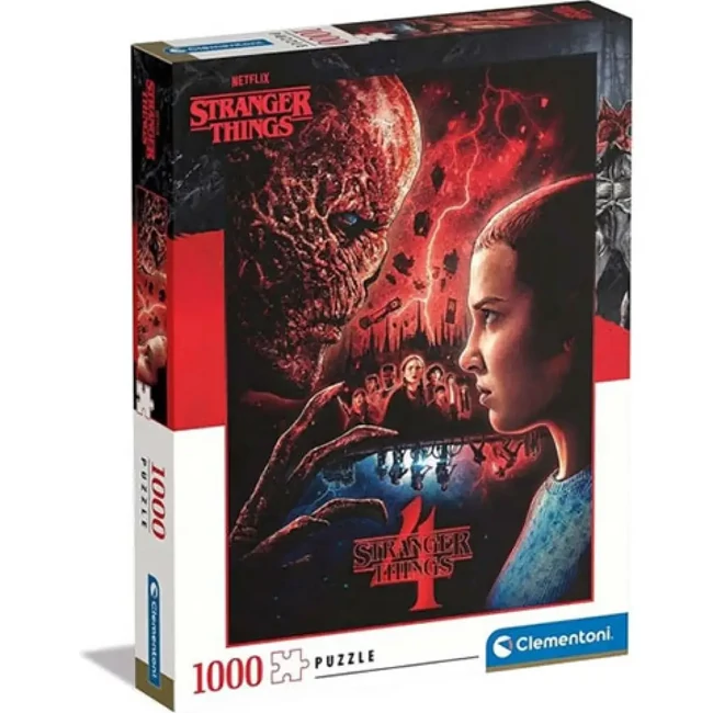 Stranger Things 4. évad 1000 db-os puzzle – Clementoni