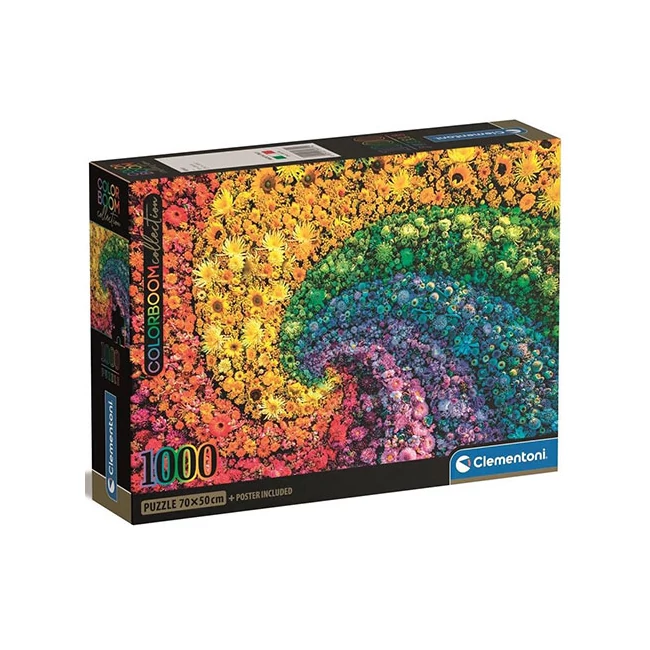 Colorboom Collection: Virágörvény 1000 db-os puzzle – Clementoni
