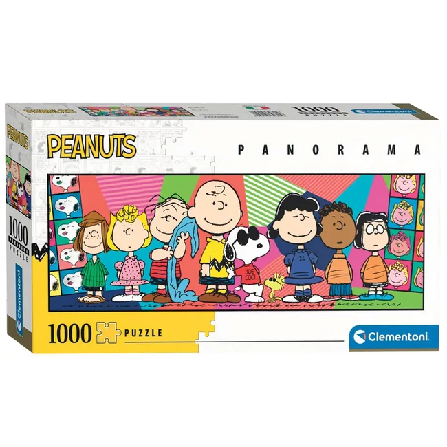 Peanuts: Snoopy és a csapat 1000 db-os panoráma puzzle – Clementoni
