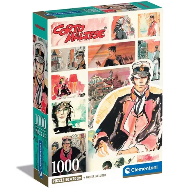 Corto Maltes 1000 db-os puzzle – Clementoni