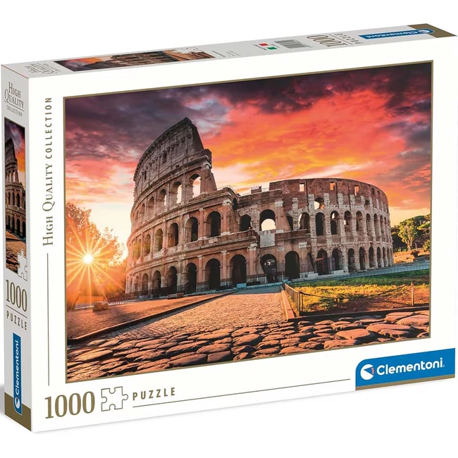 Naplemente a Colosseumnál HQC 1000 db-os puzzle – Clementoni
