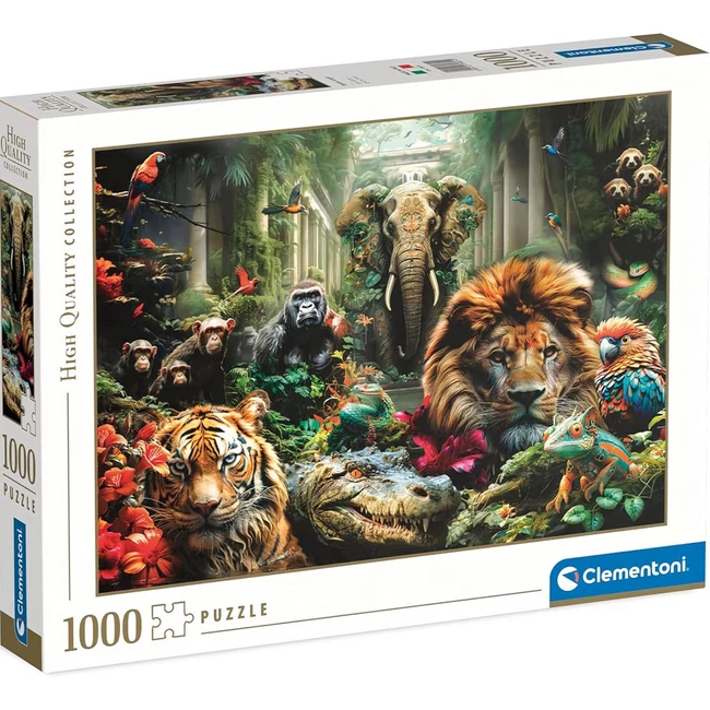 1000 db-os HQC puzzle Misztikus dzsungel – Clementoni