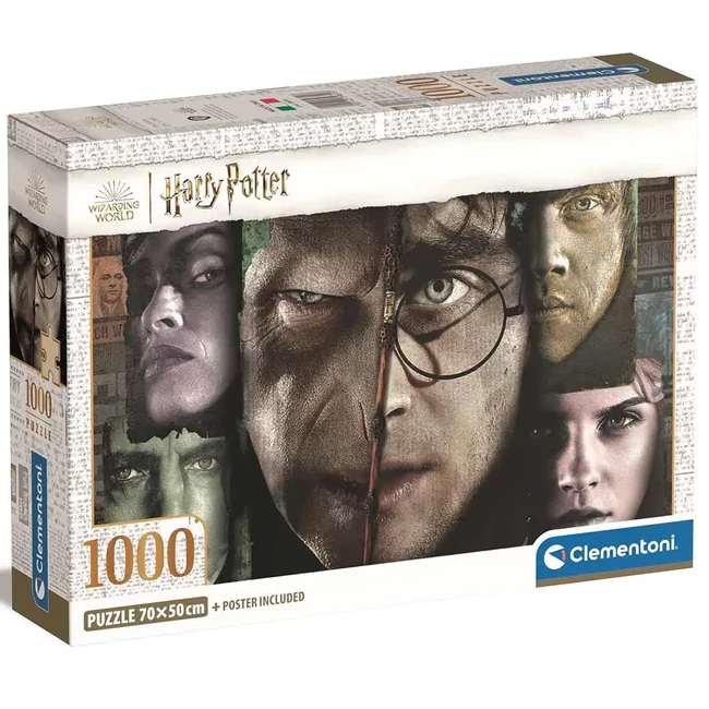 Harry Potter 1000 db-os Compact puzzle 70×50 cm – Clementoni