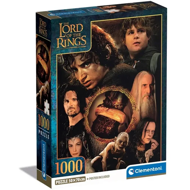 A Gyűrűk Ura: A küldetés kezdete 1000 db-os puzzle – Clementoni